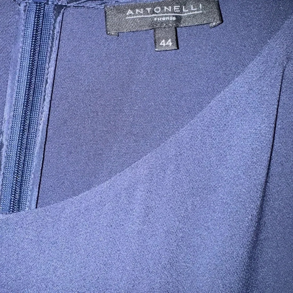 Antonelli Firenze Dress 44 Navy - Picture 3 of 5